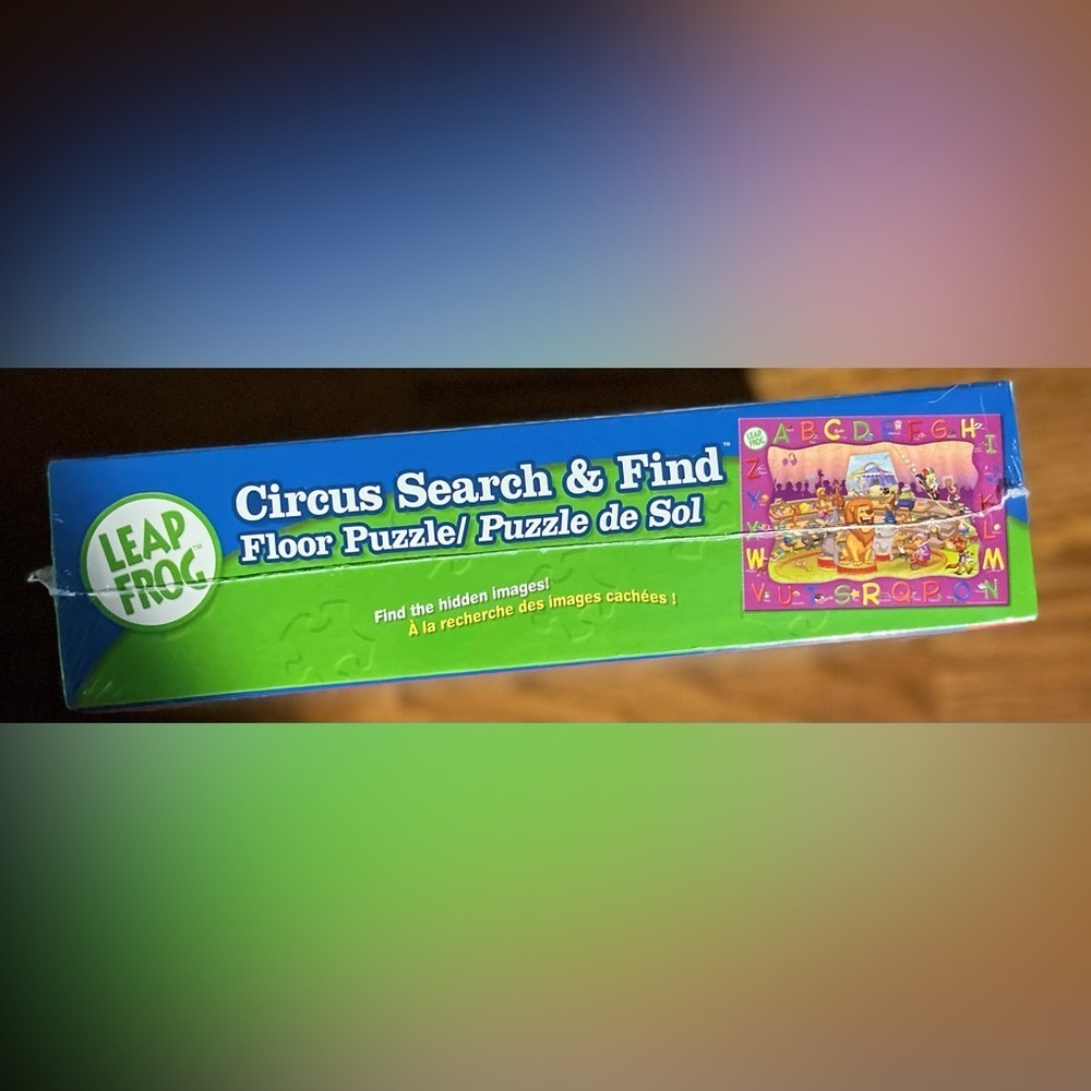 NIB Leap Frog Circus Search & Find 48 piece Floor Puzzle - Picture 5 of 6